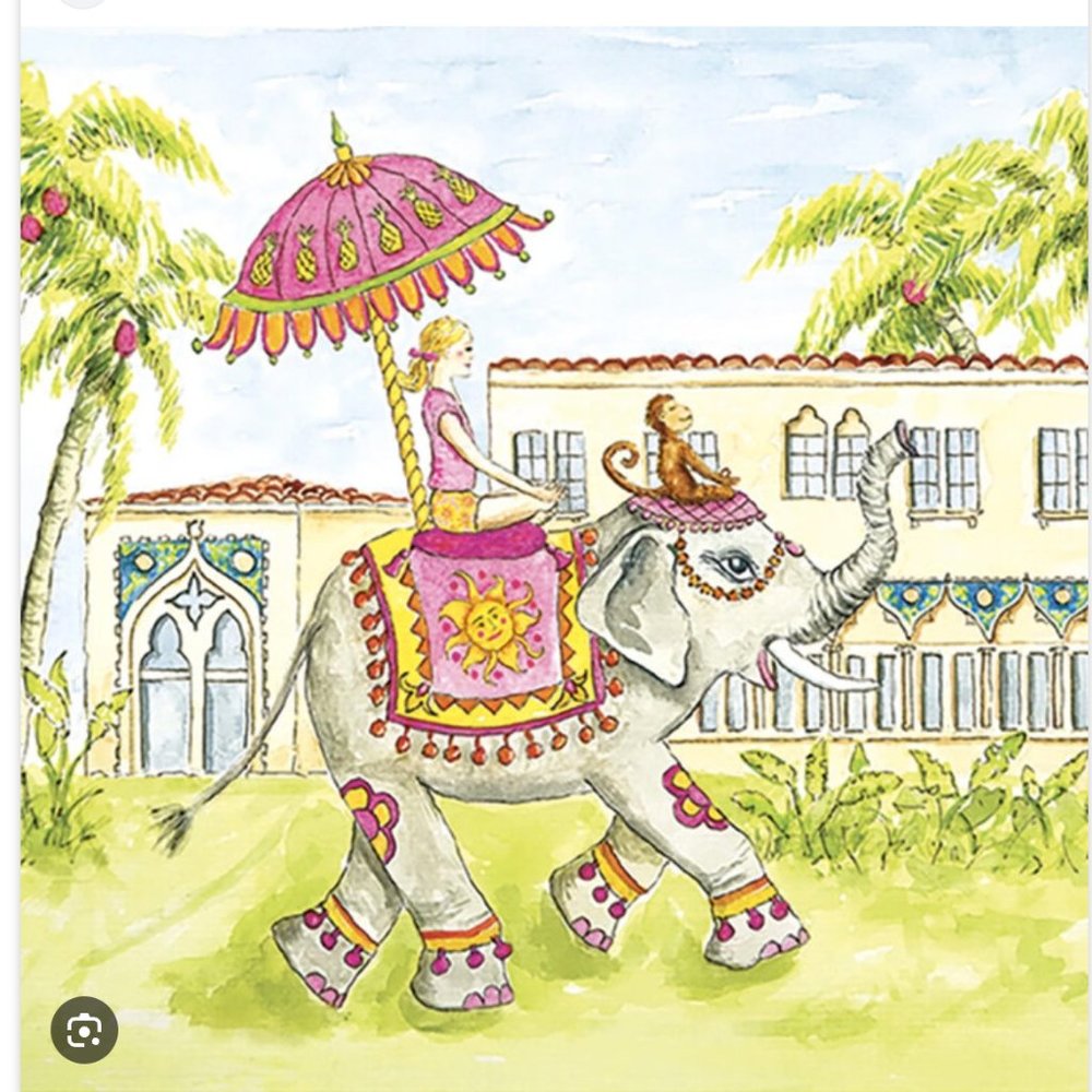 Lilly Pulitzer Elephant Walk Art Parker Kennedy Living